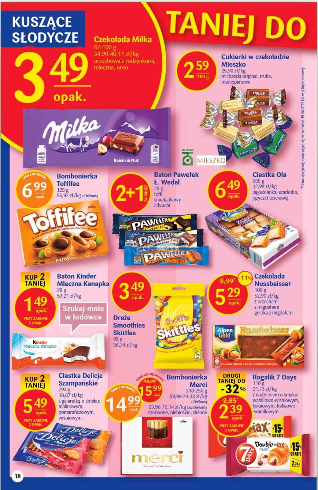 Gazetka promocyjna Delikatesy Centrum str. 18