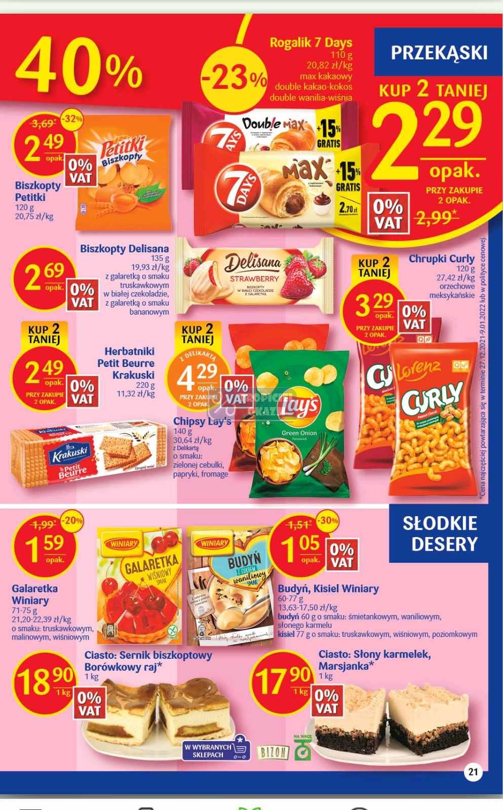 Gazetka promocyjna Delikatesy Centrum str. 22