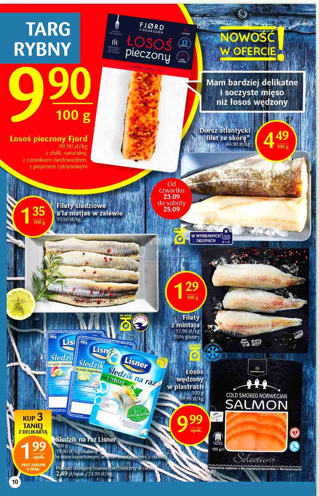 Gazetka promocyjna Delikatesy Centrum str. 10