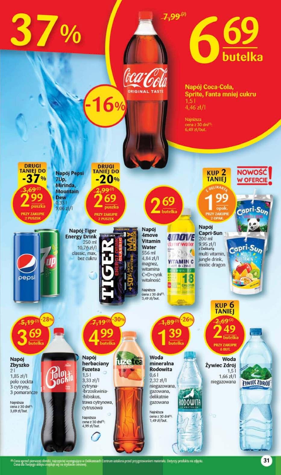 Gazetka promocyjna Delikatesy Centrum str. 31