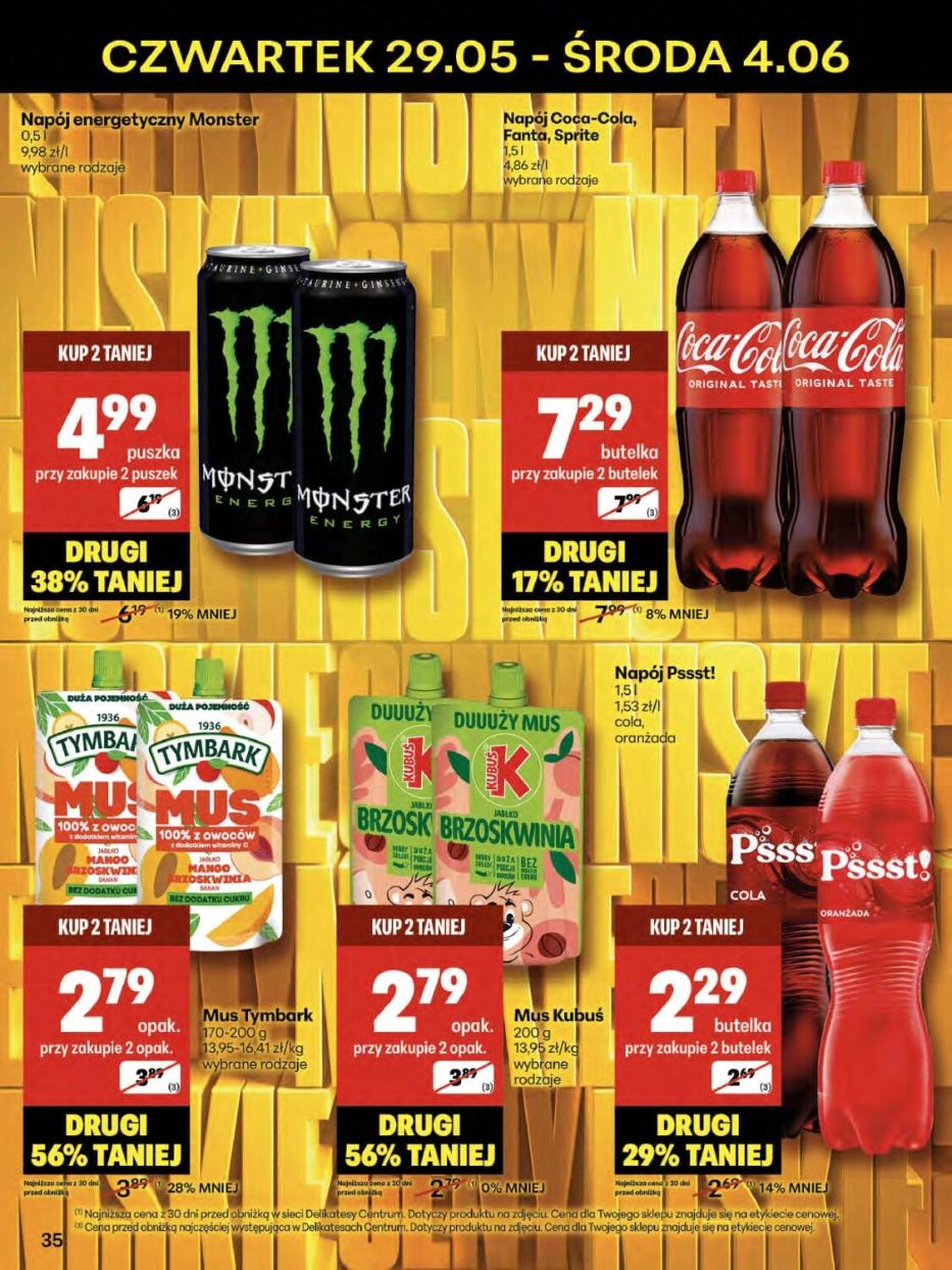 Gazetka promocyjna Delikatesy Centrum str. 35