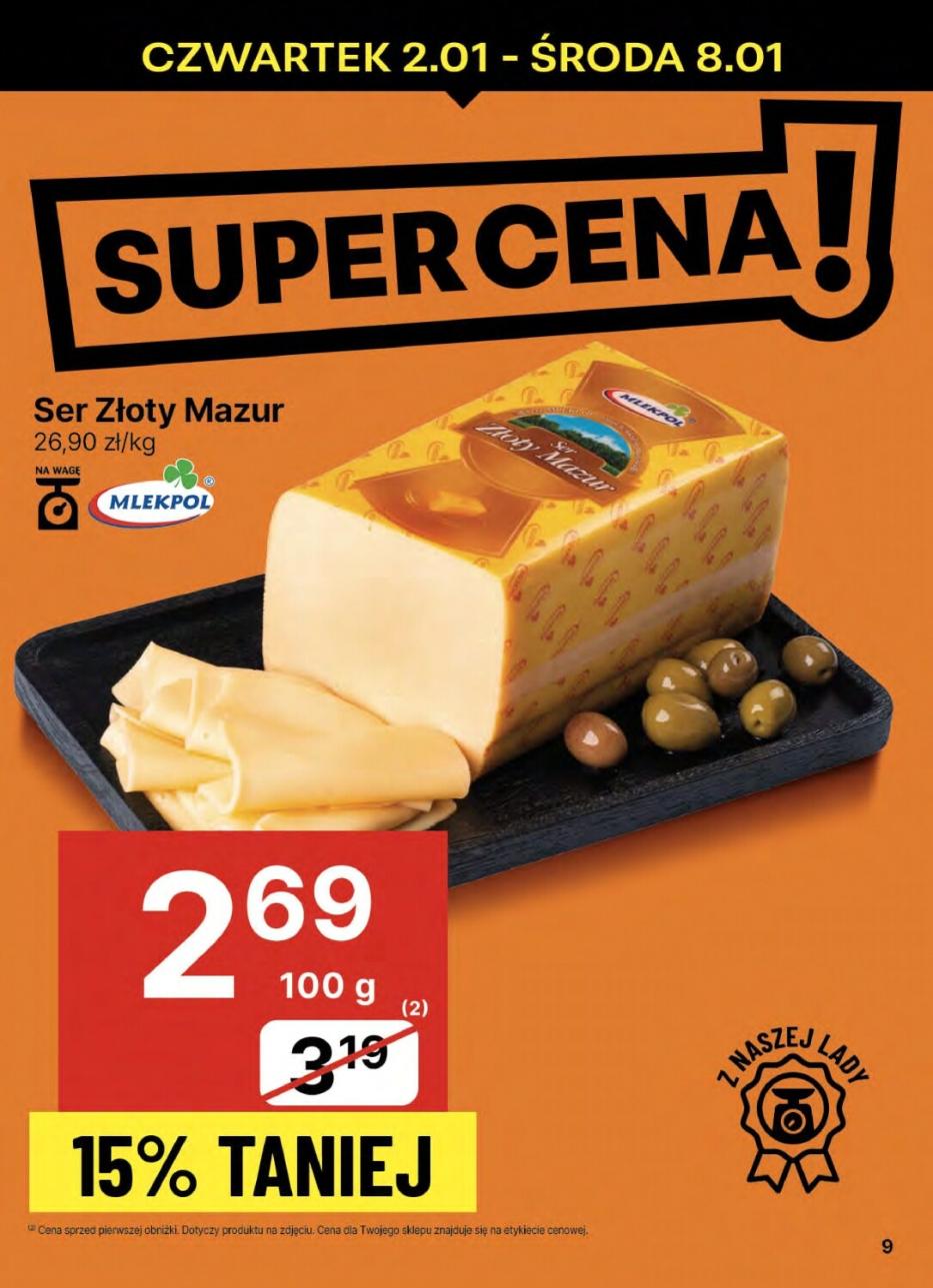 Gazetka promocyjna Delikatesy Centrum str. 9