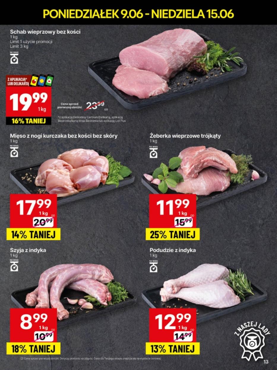 Gazetka promocyjna Delikatesy Centrum str. 13