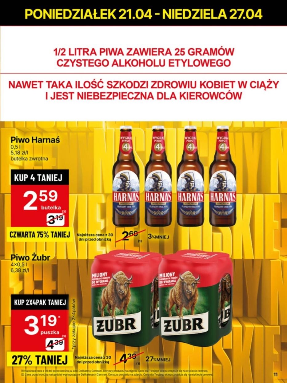 Gazetka promocyjna Delikatesy Centrum str. 11