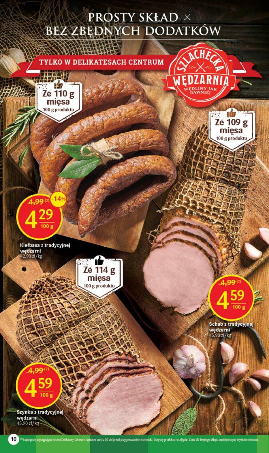 Gazetka promocyjna Delikatesy Centrum str. 10