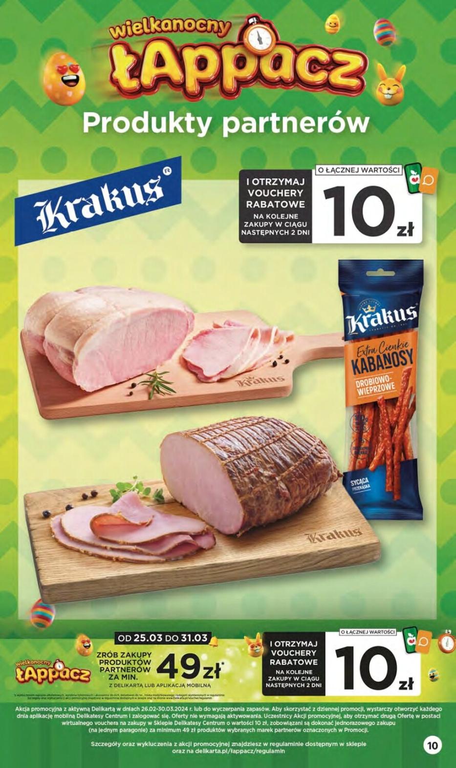 Gazetka promocyjna Delikatesy Centrum str. 10