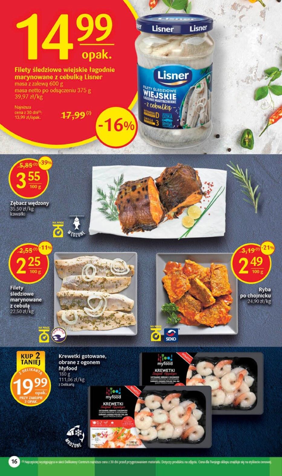 Gazetka promocyjna Delikatesy Centrum str. 16