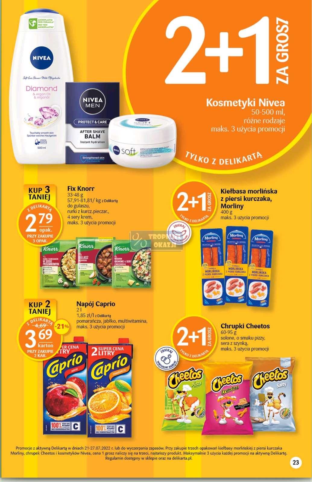 Gazetka promocyjna Delikatesy Centrum str. 23