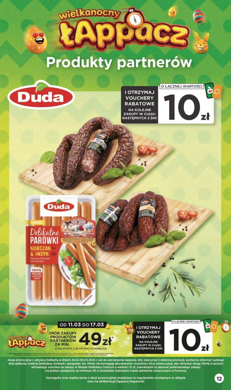 Gazetka promocyjna Delikatesy Centrum str. 12