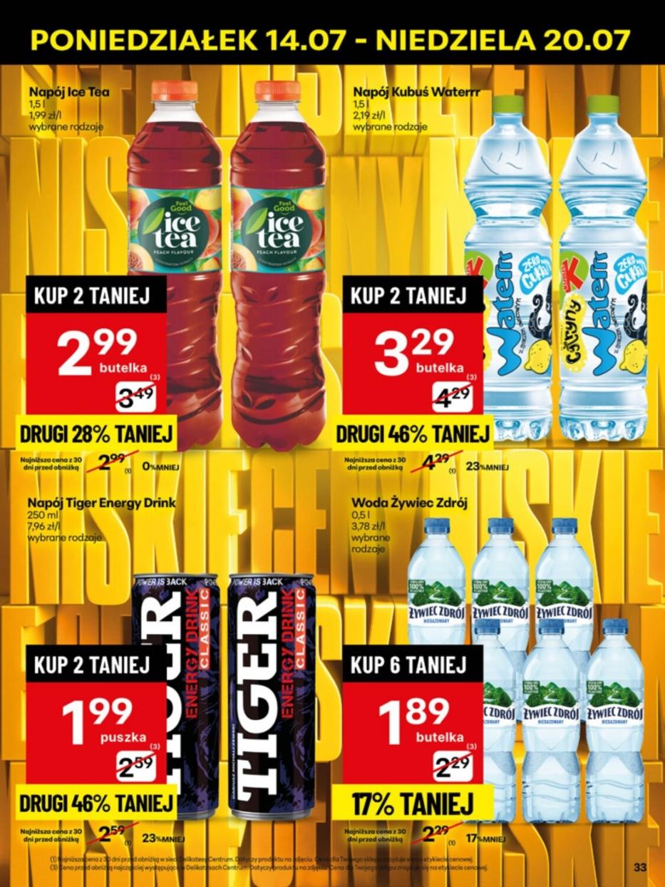 Gazetka promocyjna Delikatesy Centrum str. 33