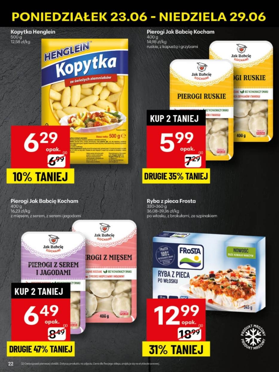 Gazetka promocyjna Delikatesy Centrum str. 22