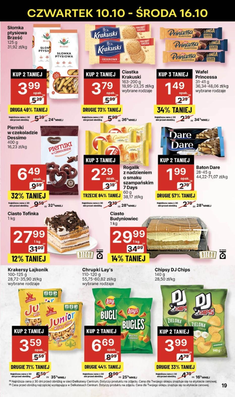 Gazetka promocyjna Delikatesy Centrum str. 19