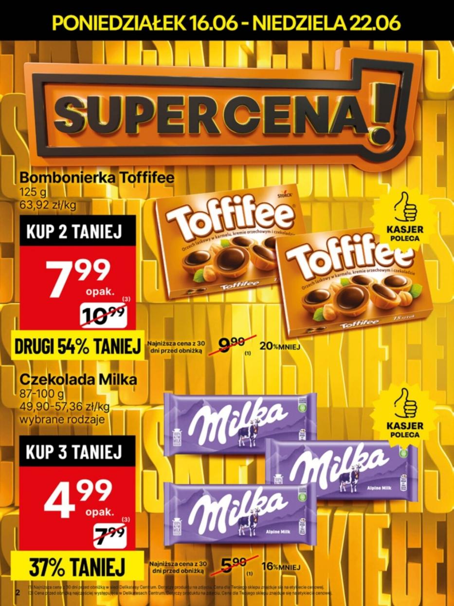 Gazetka promocyjna Delikatesy Centrum str. 2