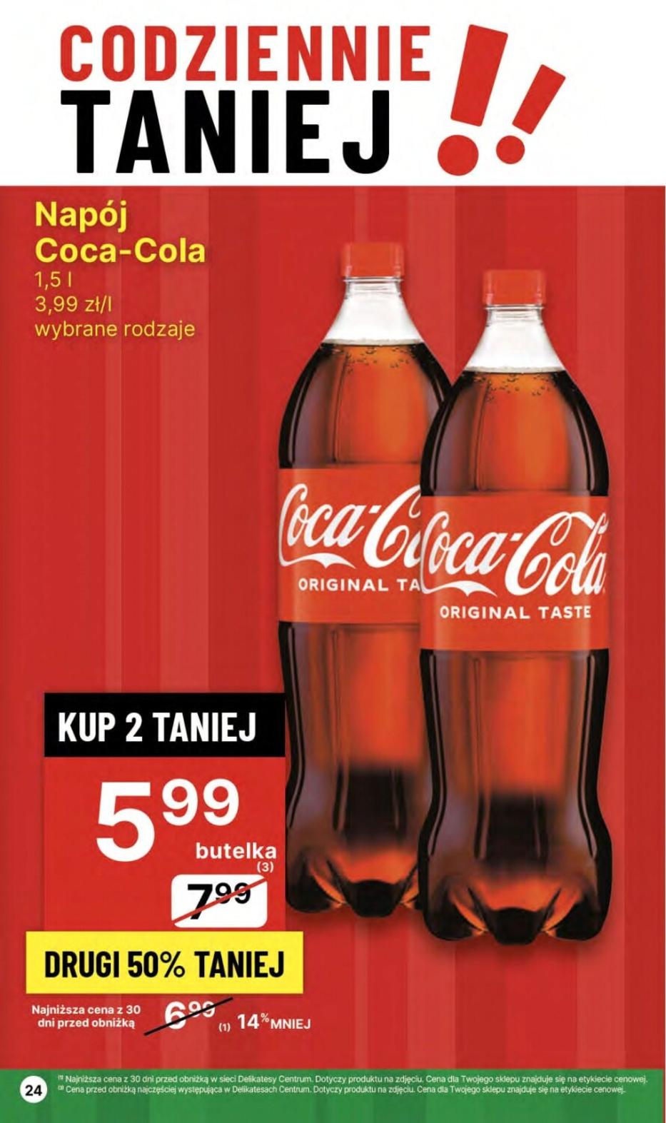 Gazetka promocyjna Delikatesy Centrum str. 24