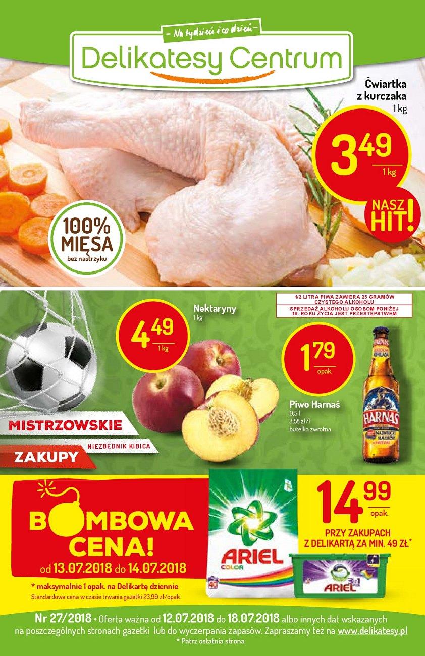 Gazetka promocyjna Delikatesy Centrum str. 1