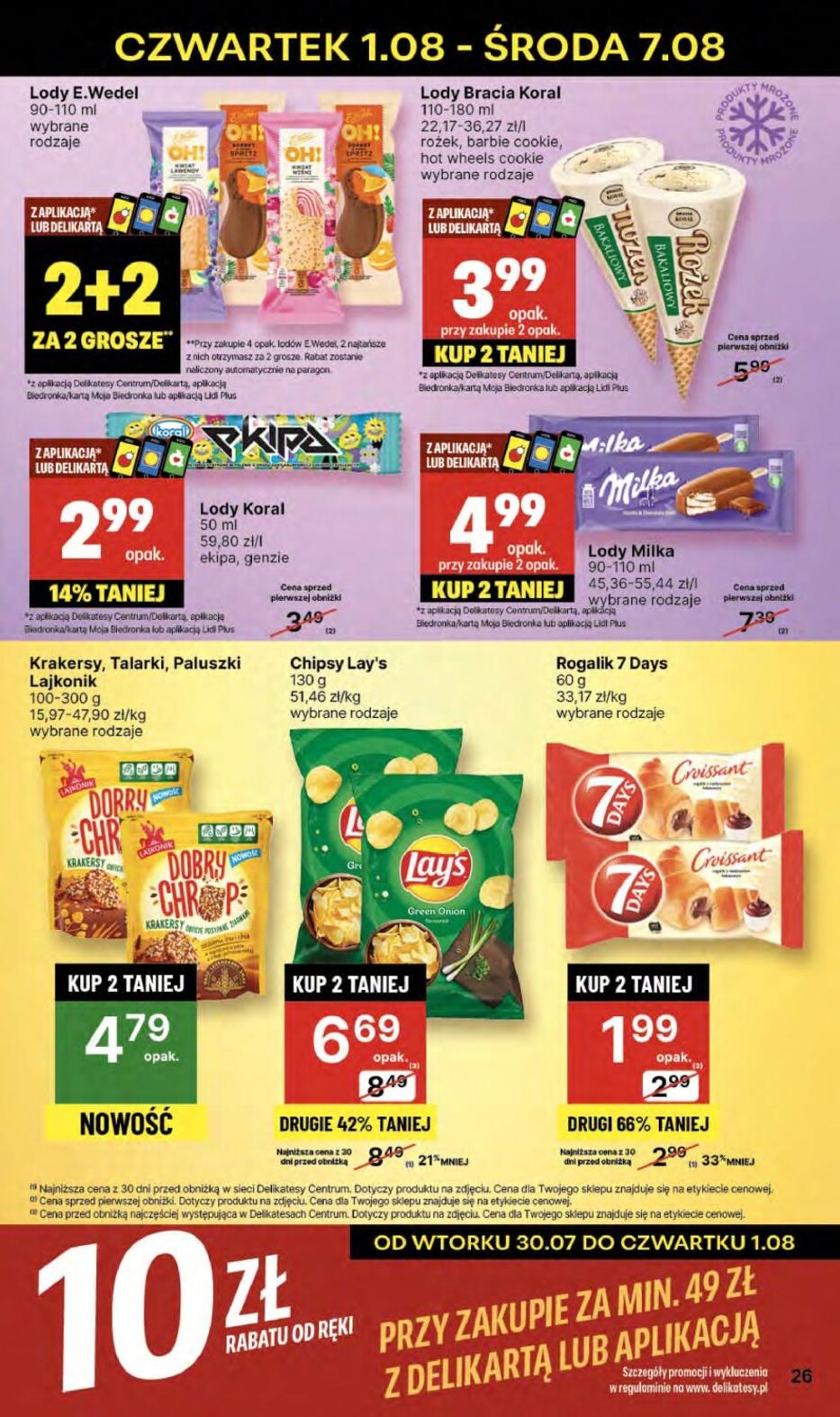 Gazetka promocyjna Delikatesy Centrum str. 26