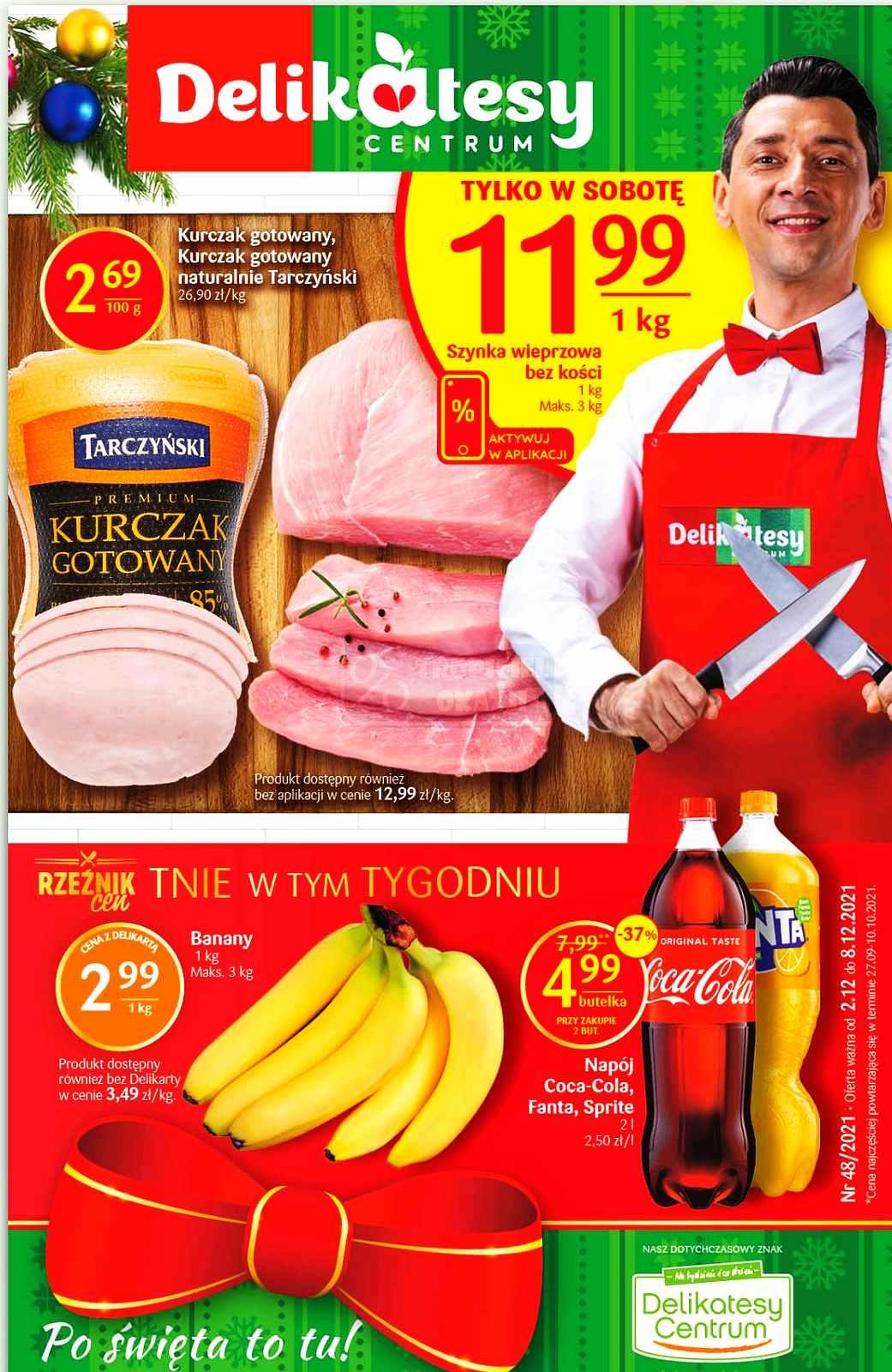 Gazetka promocyjna Delikatesy Centrum str. 1