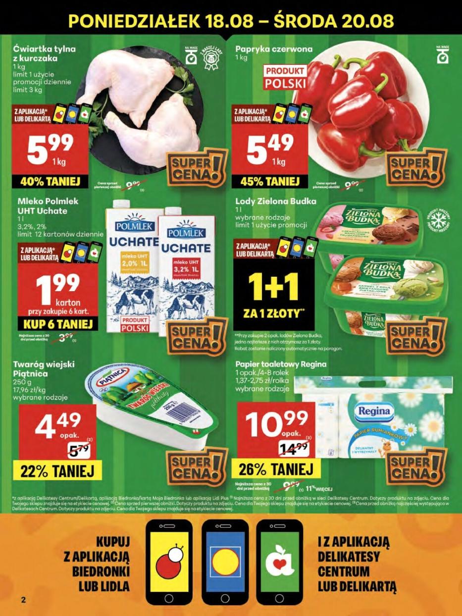 Gazetka promocyjna Delikatesy Centrum str. 2