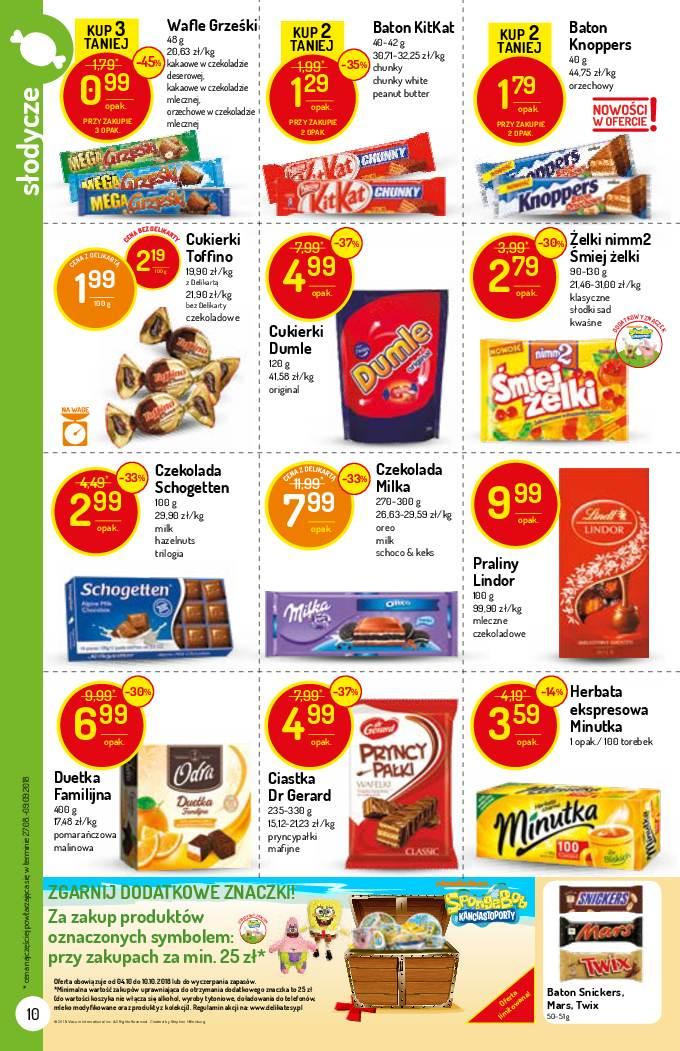 Gazetka promocyjna Delikatesy Centrum str. 10