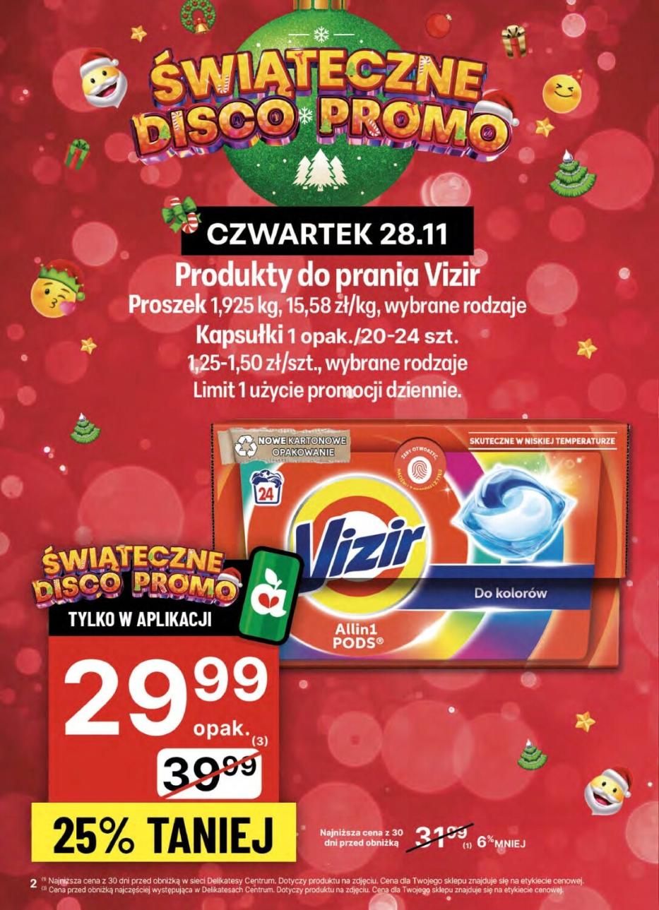 Gazetka promocyjna Delikatesy Centrum str. 2