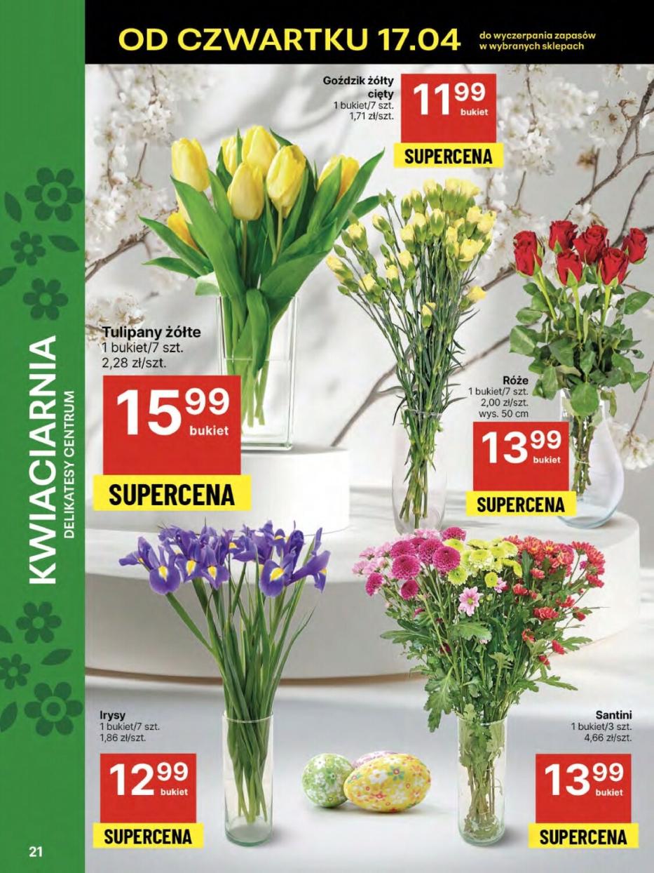 Gazetka promocyjna Delikatesy Centrum str. 21