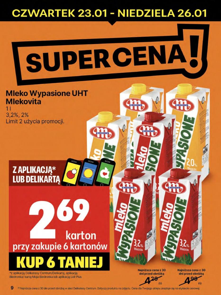 Gazetka promocyjna Delikatesy Centrum str. 9