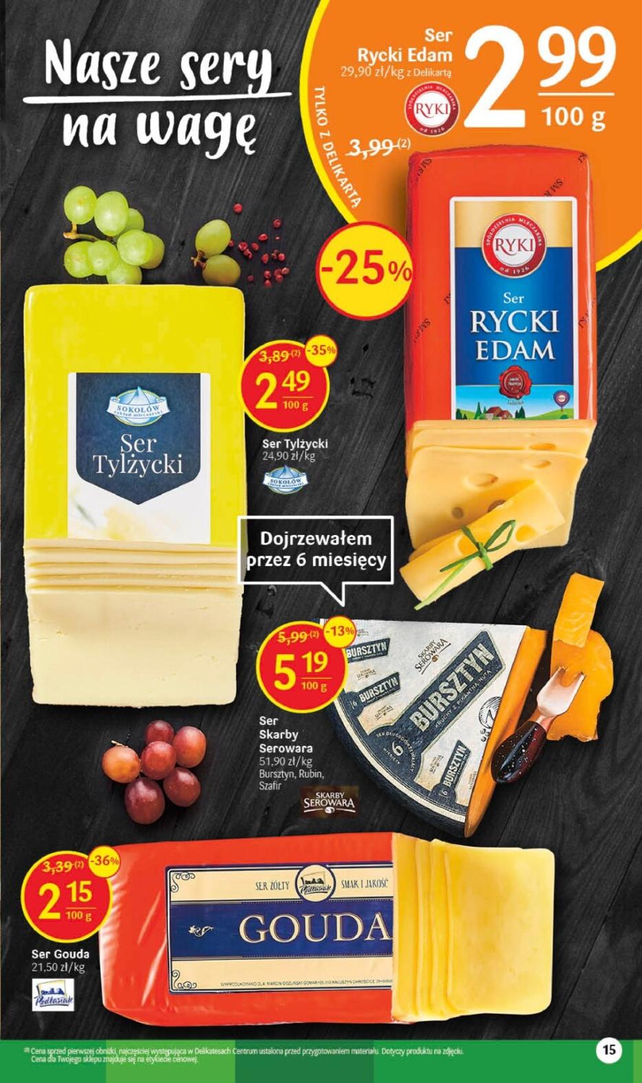 Gazetka promocyjna Delikatesy Centrum str. 15