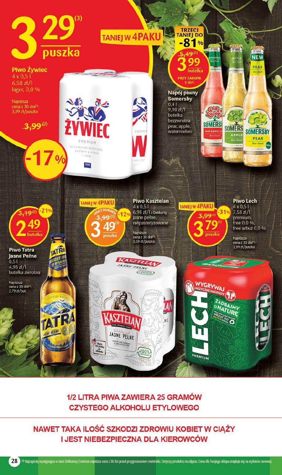 Gazetka promocyjna Delikatesy Centrum str. 28