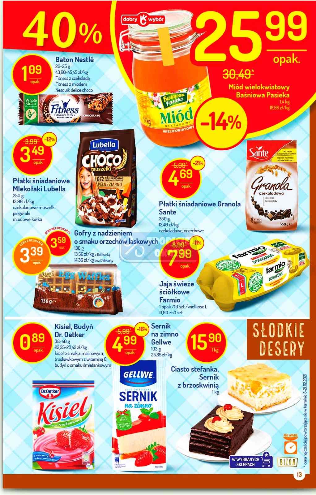 Gazetka promocyjna Delikatesy Centrum str. 13