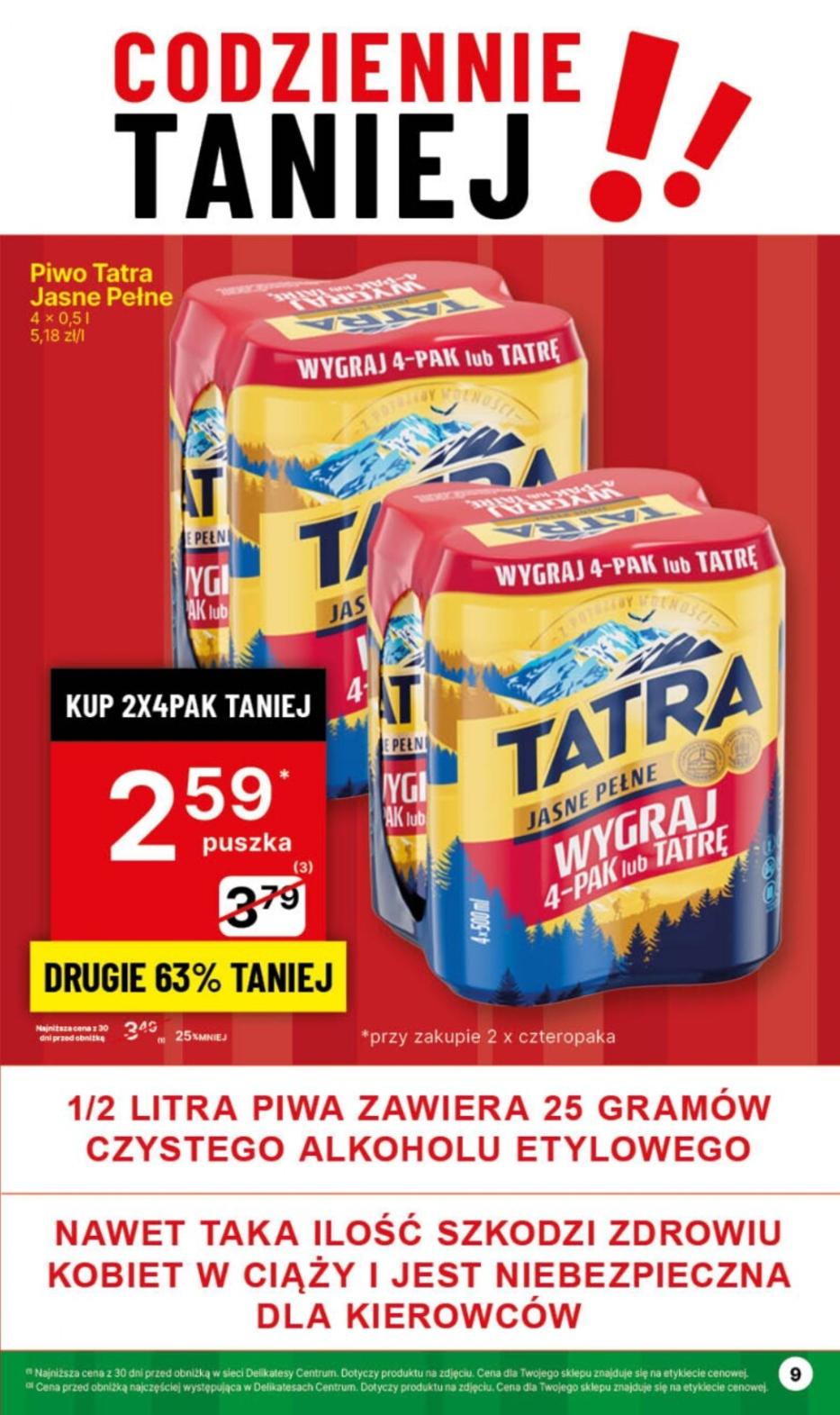 Gazetka promocyjna Delikatesy Centrum str. 9