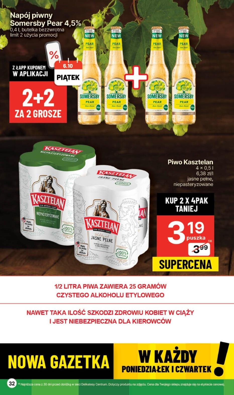 Gazetka promocyjna Delikatesy Centrum str. 32