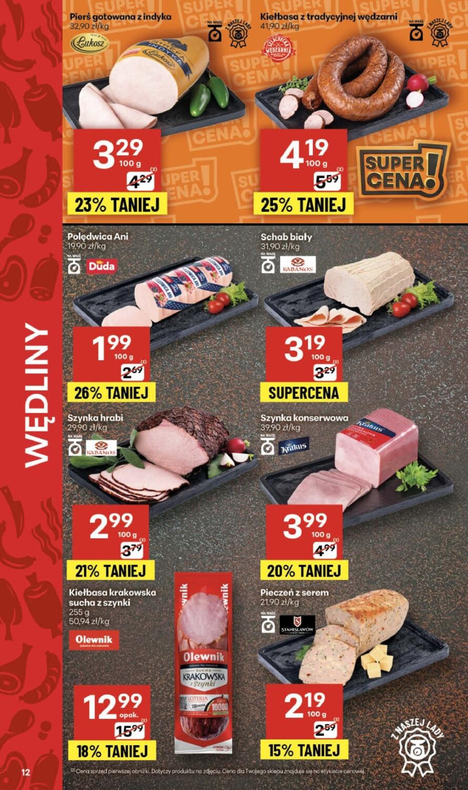 Gazetka promocyjna Delikatesy Centrum str. 12