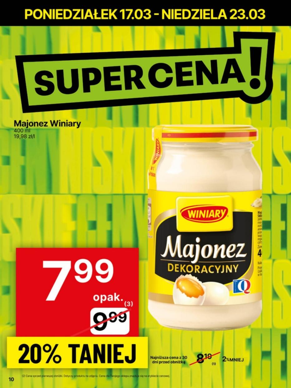 Gazetka promocyjna Delikatesy Centrum str. 10