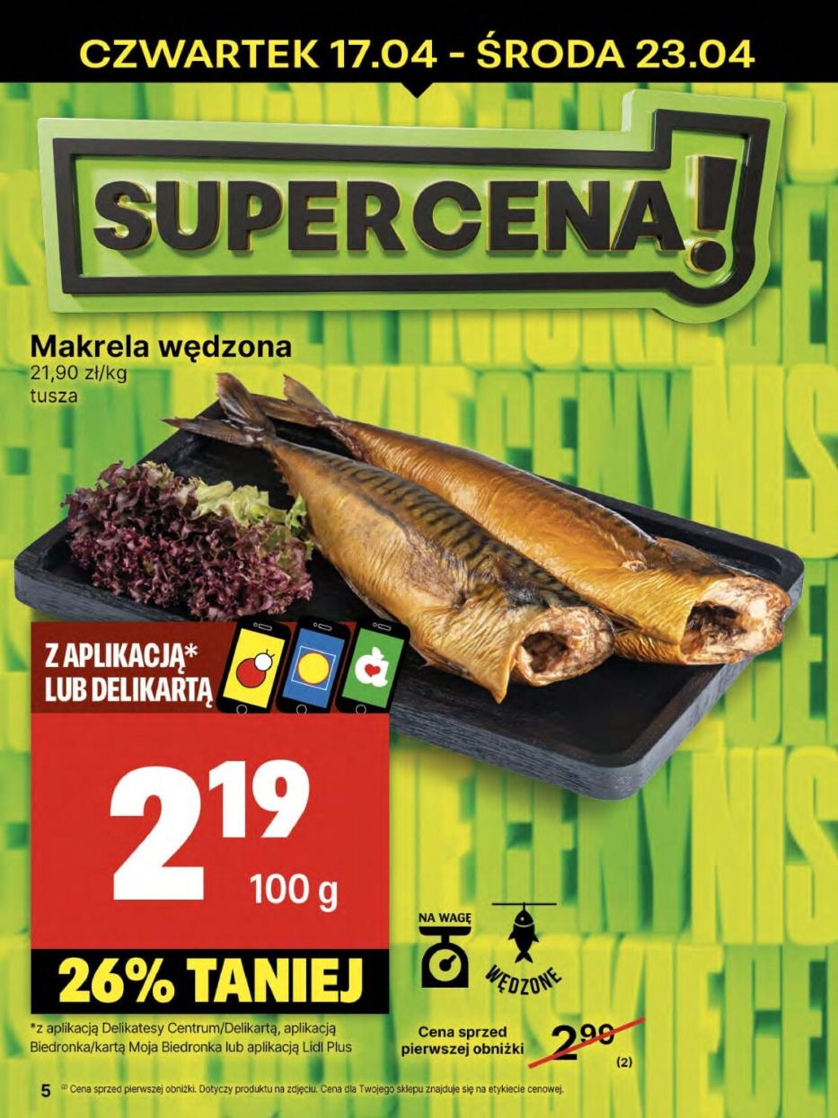 Gazetka promocyjna Delikatesy Centrum str. 5