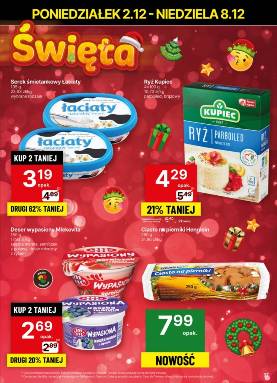 Gazetka promocyjna Delikatesy Centrum str. 37