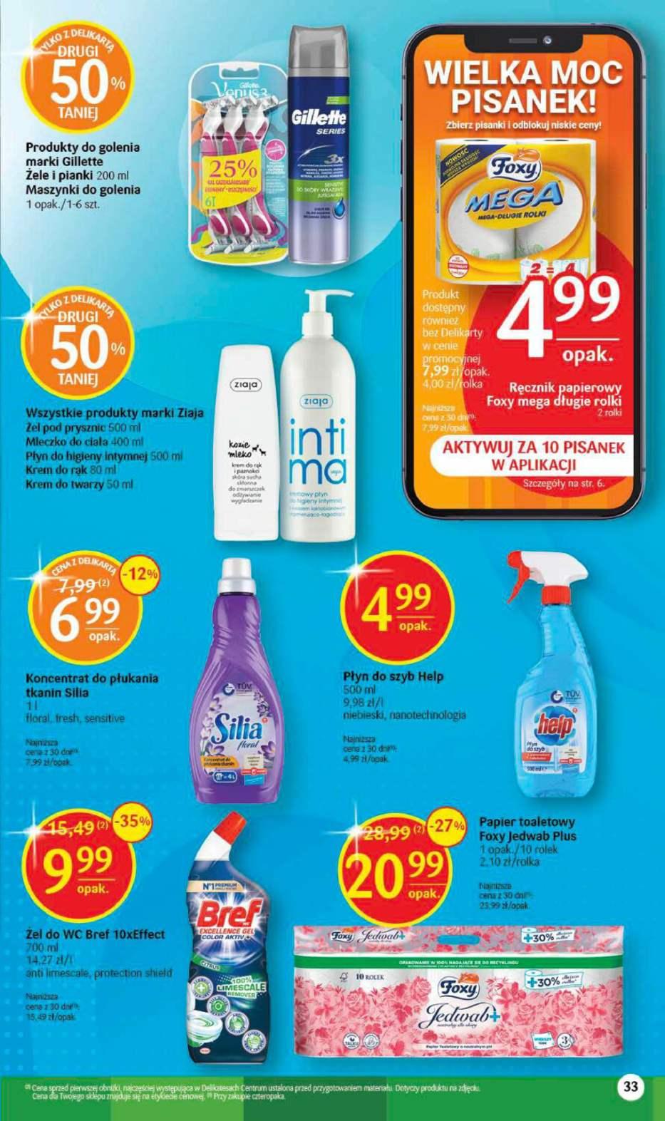 Gazetka promocyjna Delikatesy Centrum str. 33