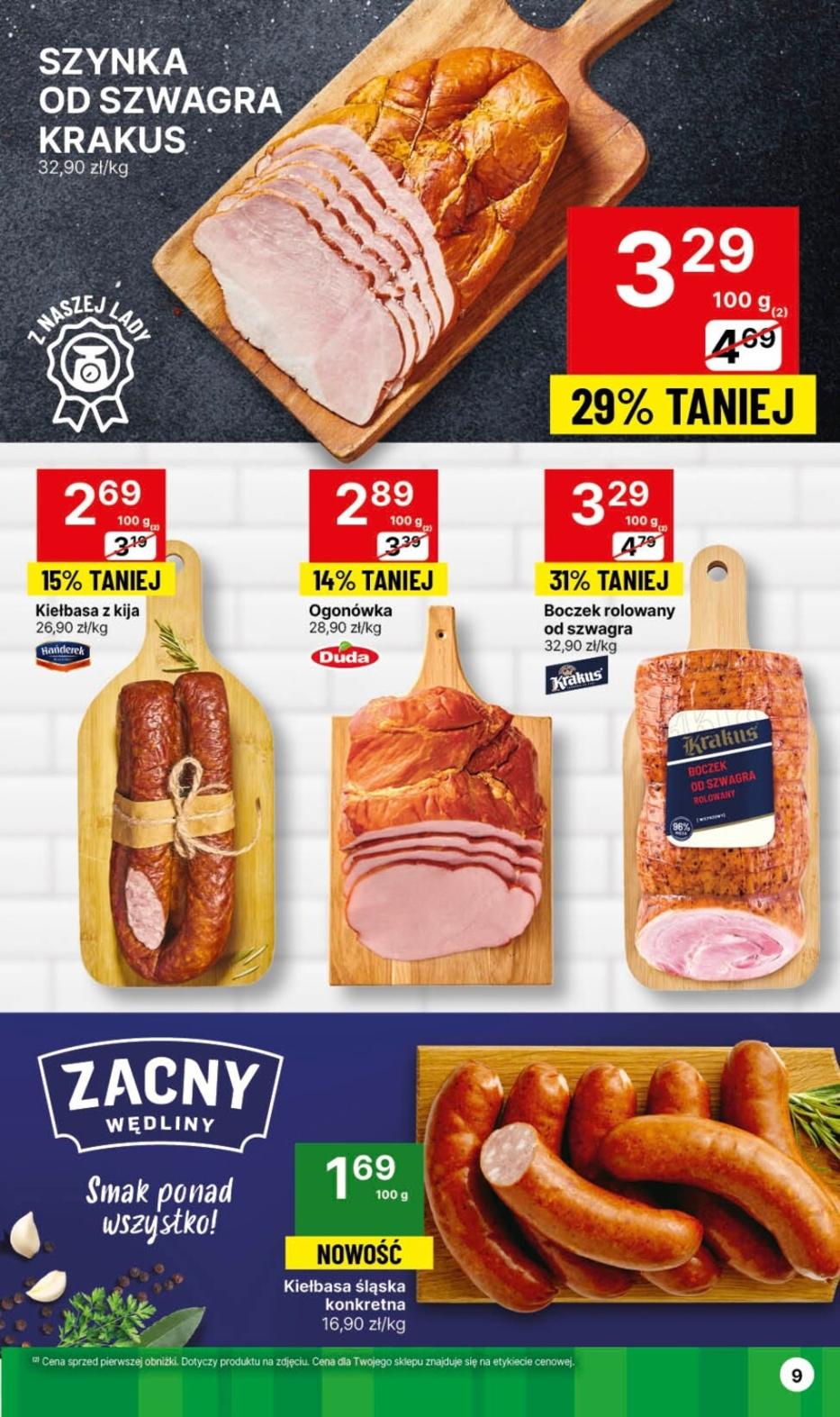 Gazetka promocyjna Delikatesy Centrum str. 9