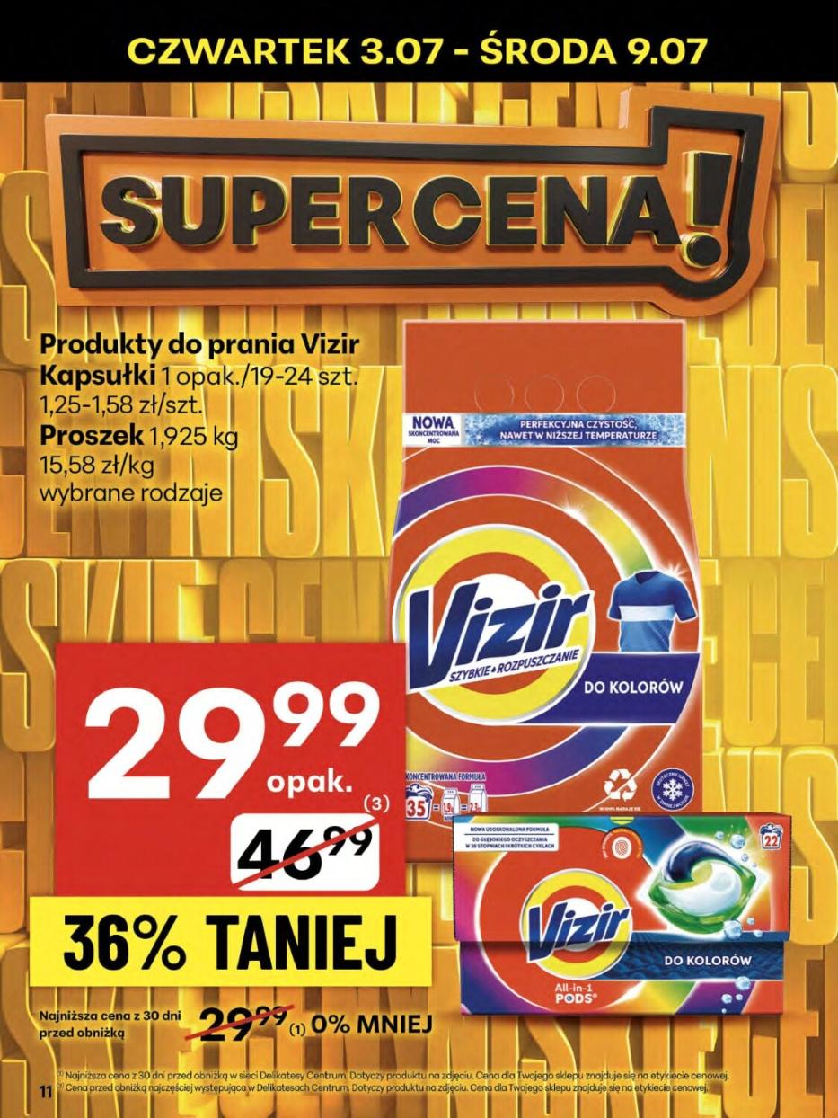 Gazetka promocyjna Delikatesy Centrum str. 11