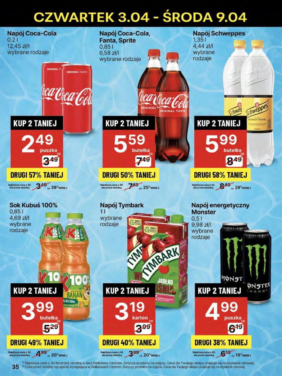 Gazetka promocyjna Delikatesy Centrum str. 35