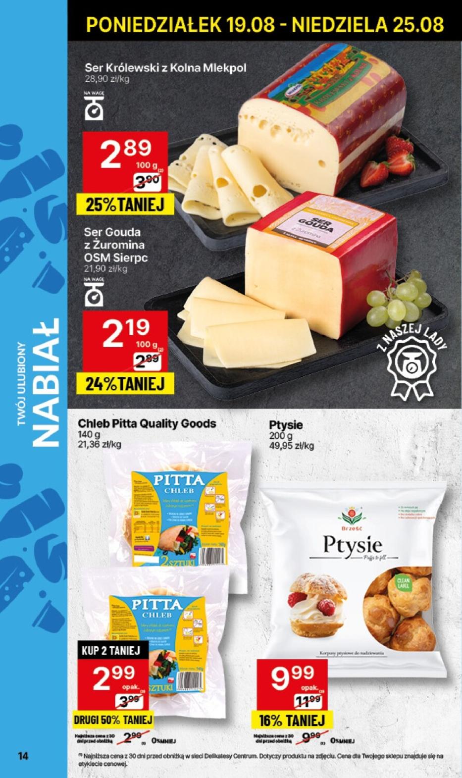 Gazetka promocyjna Delikatesy Centrum str. 14