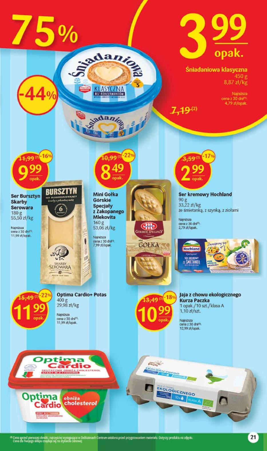 Gazetka promocyjna Delikatesy Centrum str. 21