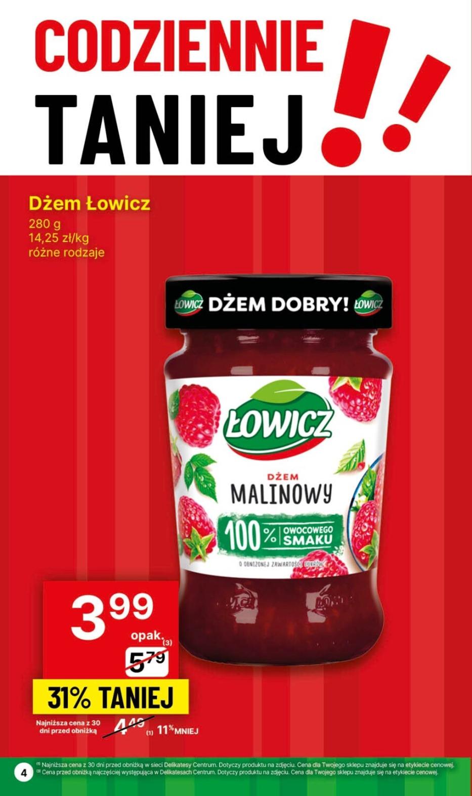 Gazetka promocyjna Delikatesy Centrum str. 4