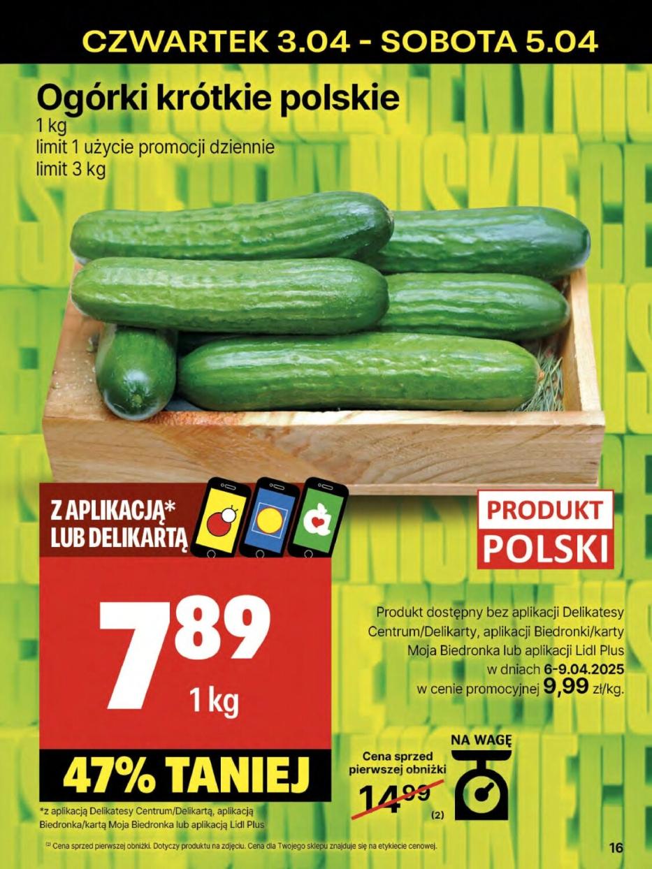 Gazetka promocyjna Delikatesy Centrum str. 16