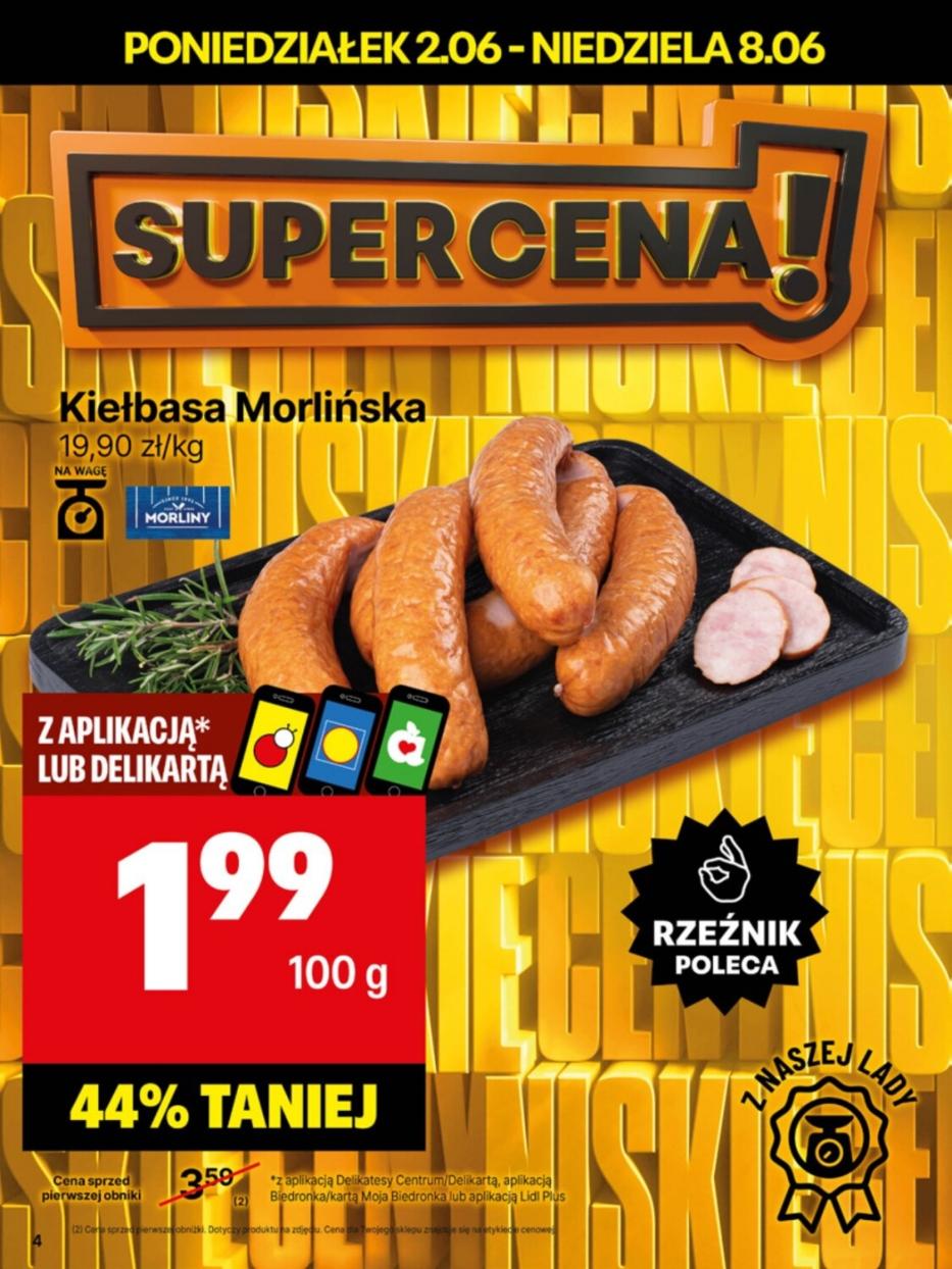 Gazetka promocyjna Delikatesy Centrum str. 4
