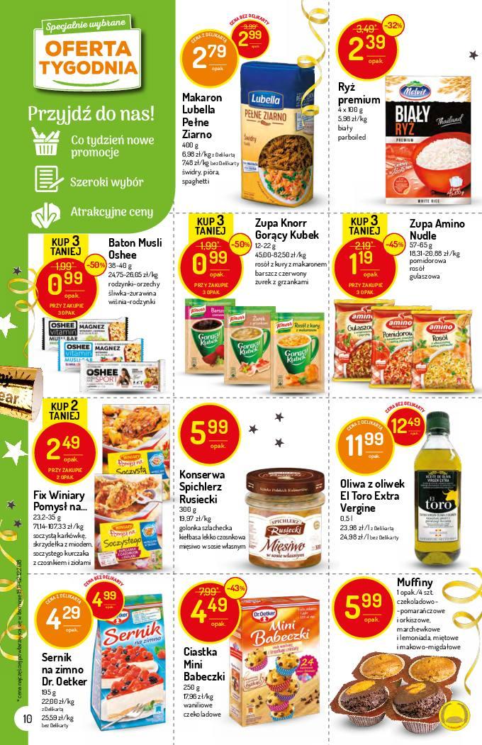 Gazetka promocyjna Delikatesy Centrum str. 10