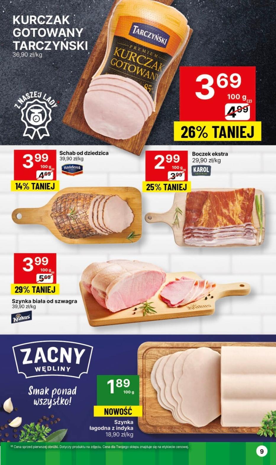 Gazetka promocyjna Delikatesy Centrum str. 9