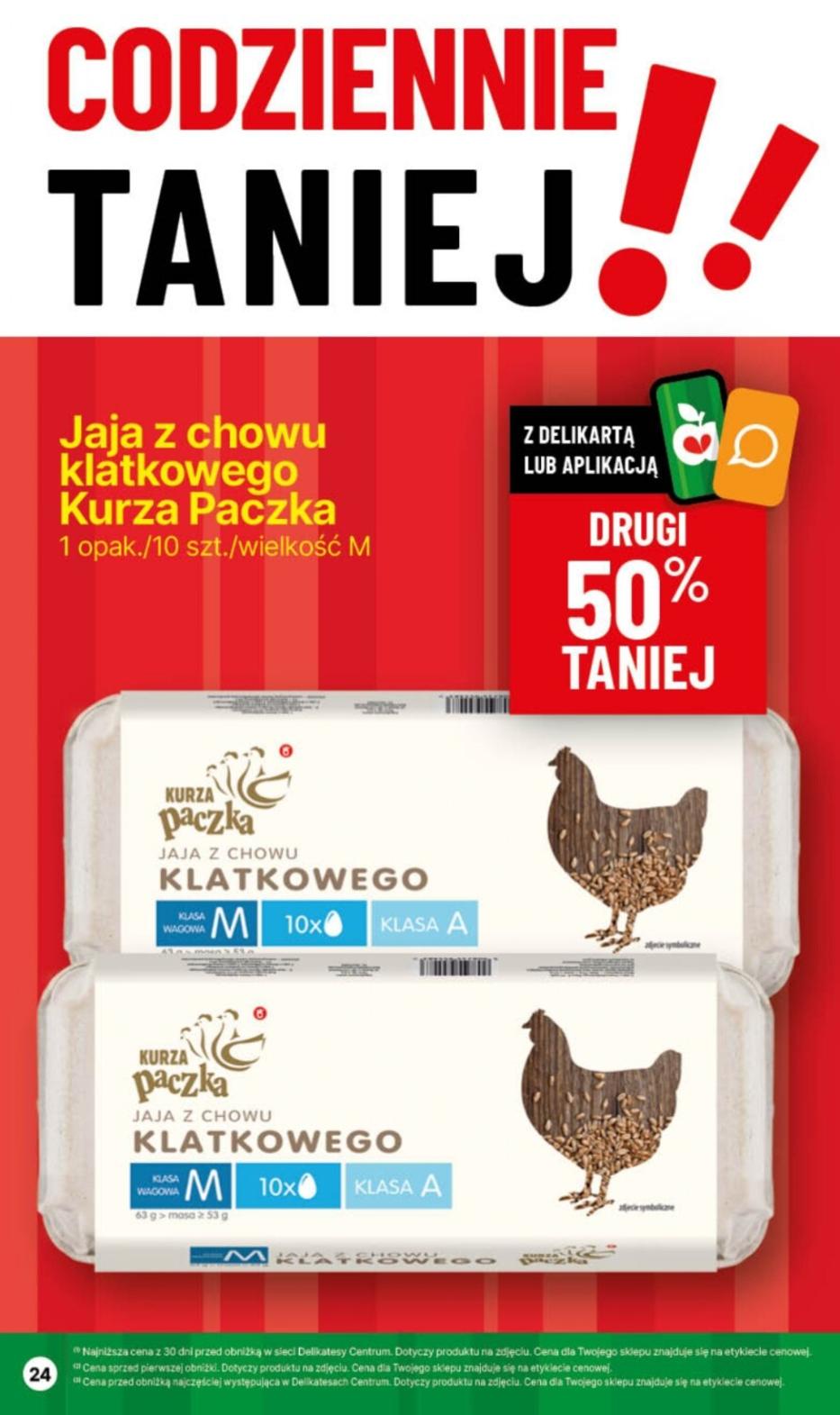 Gazetka promocyjna Delikatesy Centrum str. 24