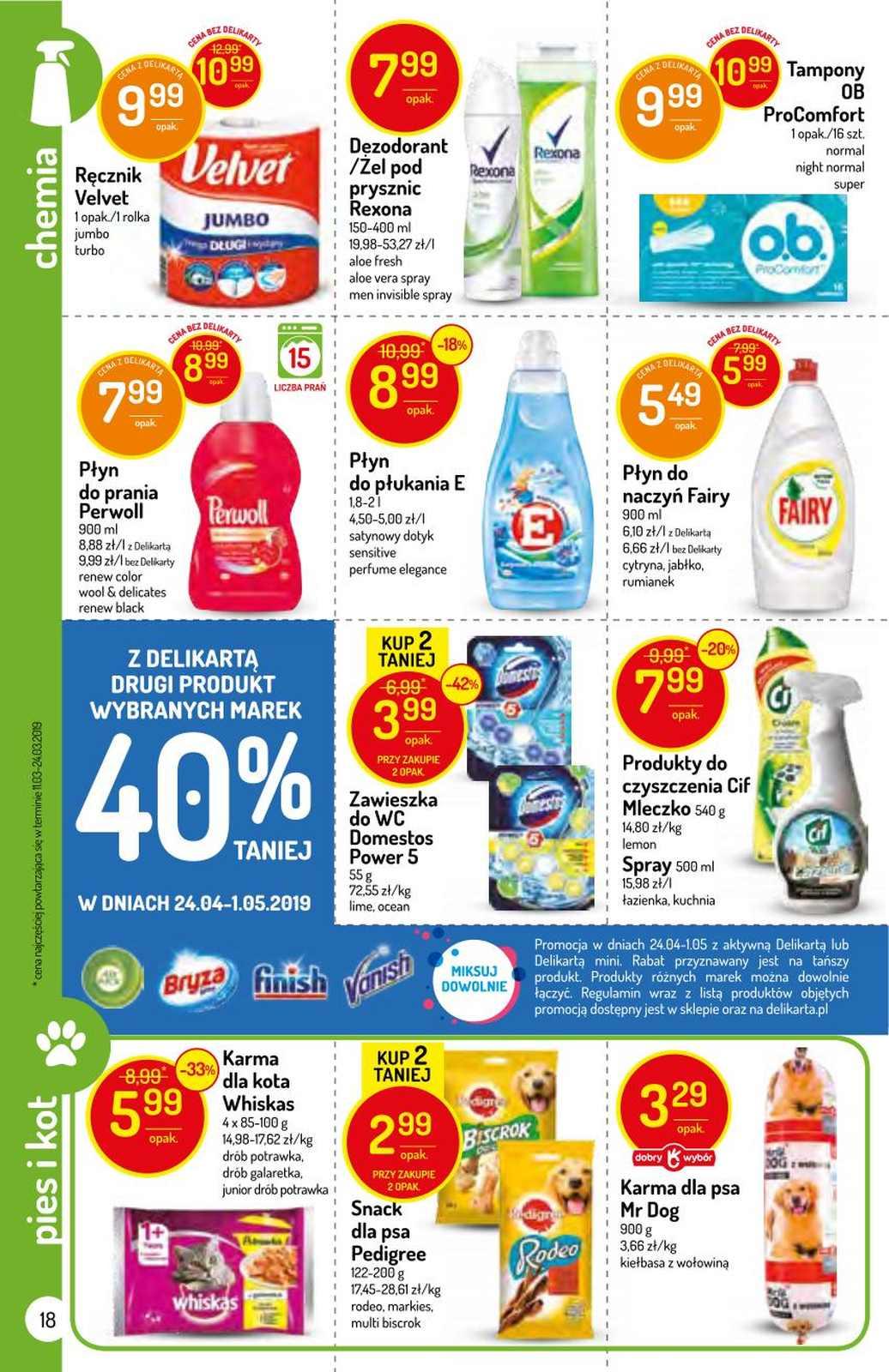 Gazetka promocyjna Delikatesy Centrum str. 18