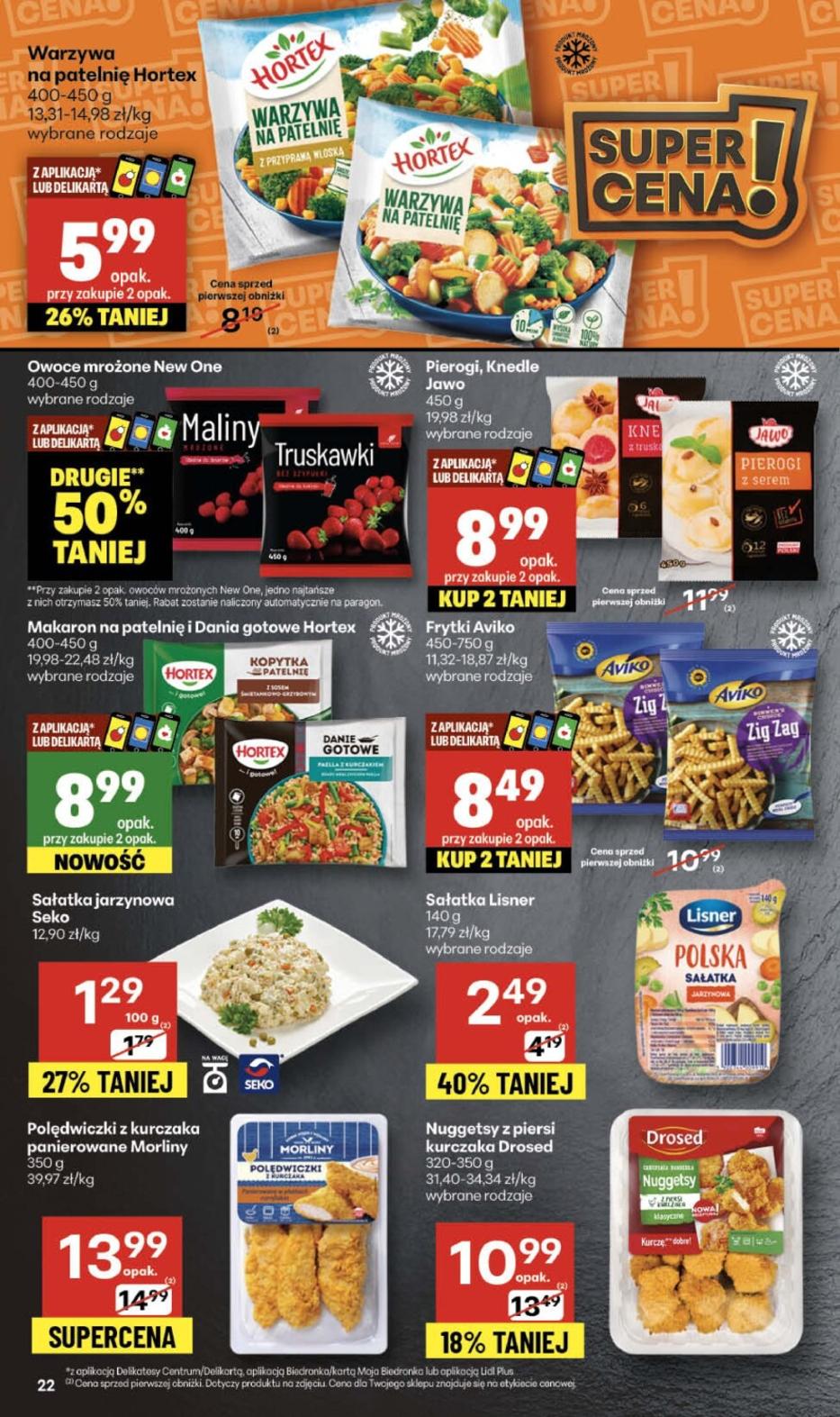 Gazetka promocyjna Delikatesy Centrum str. 22