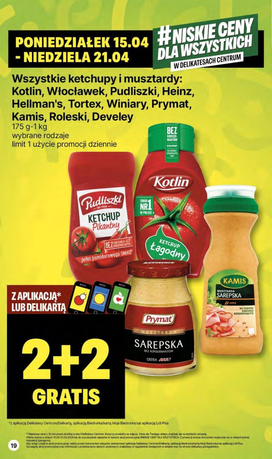 Gazetka promocyjna Delikatesy Centrum str. 19